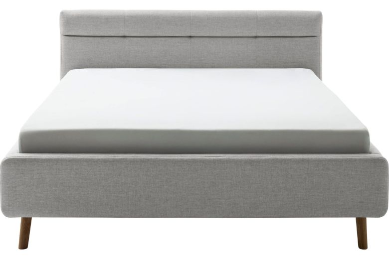 Upholstered bed 160x200 - Lotte with bed slat (With storage box)