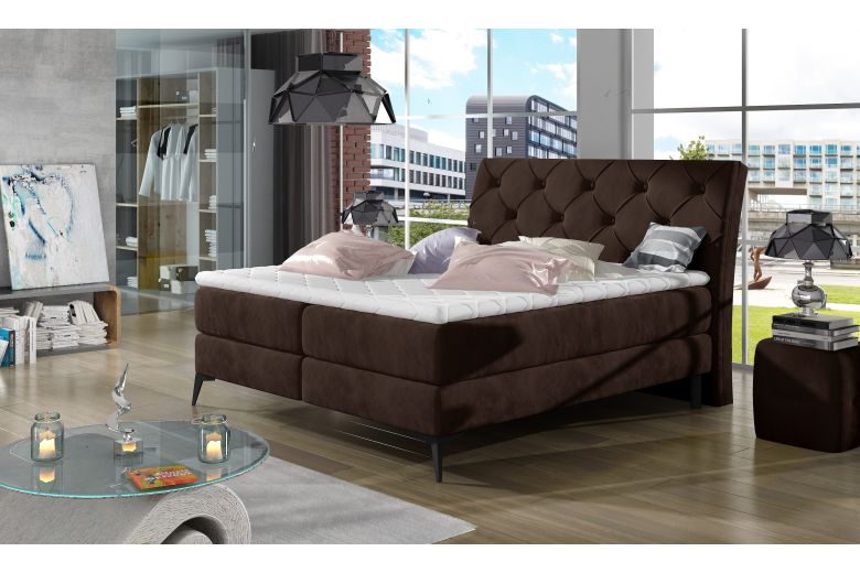 Boxspring bed - Laos (With storage box)