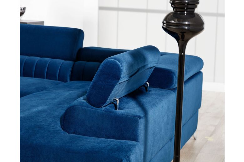 Corner sofa - Laurence (Pull-out with storage box)