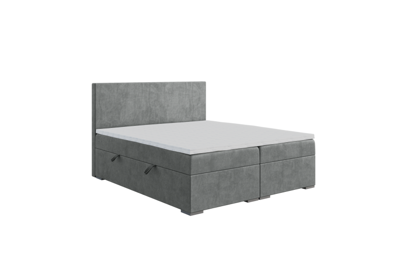 Boxspring bed 120x200 - Lemo (With storage box)