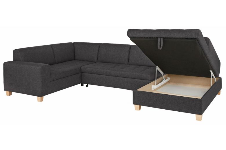 U shape sofa - Sugar-R (Pull-out with storage box)