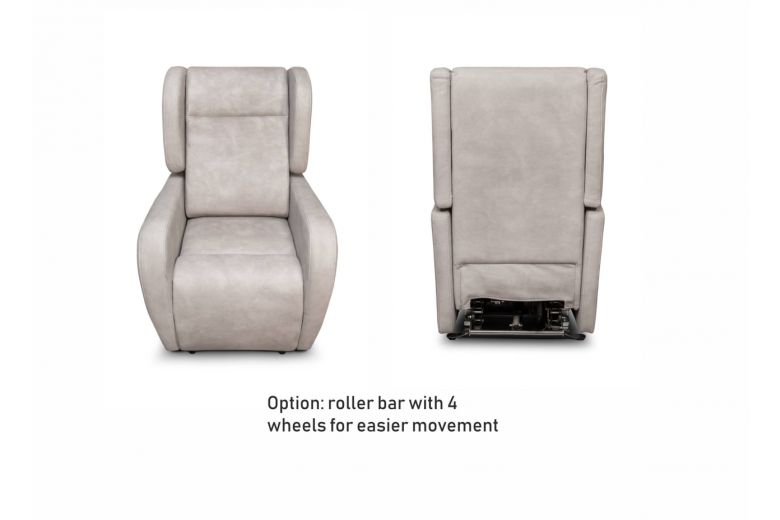 TV chair - Lift armchair with roller bar