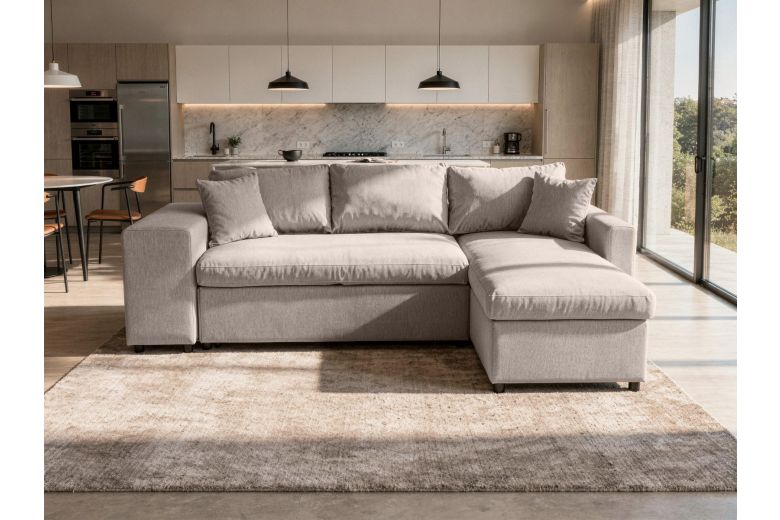 Corner sofa - Golf Plus (Pull-out bed with storage box)