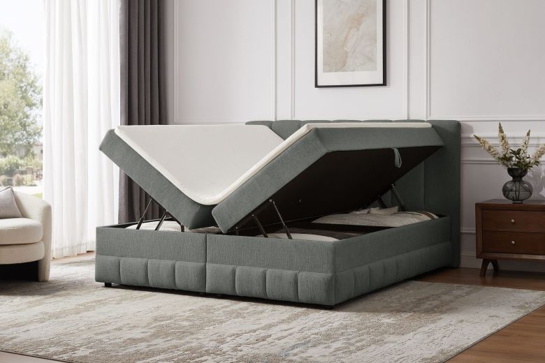 Boxspring bed 180x200 - Likely (With storage box)