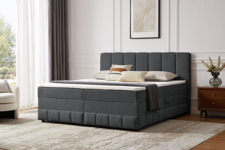 Boxspring bed 180x200 - Likely (With storage box)