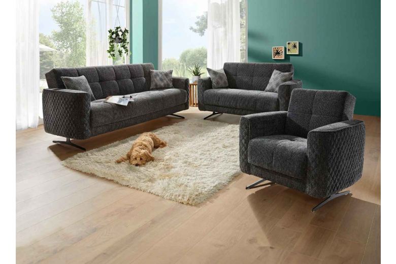 3 seat sofa - Lilly (Pull-out with storage box)