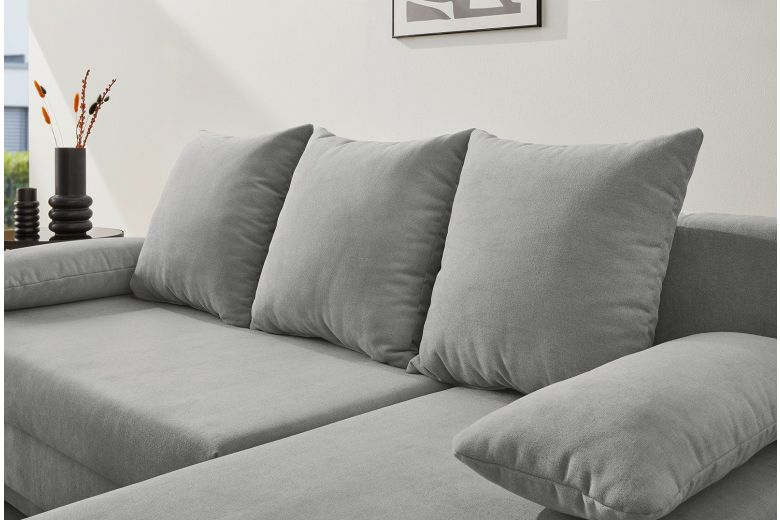 Corner sofa - Lisa (Pull-out bed with storage box)