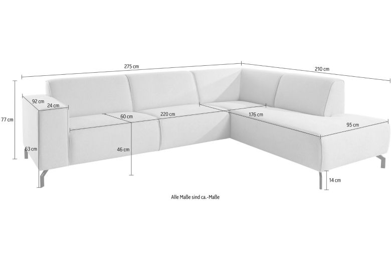 Corner sofa - Lorcan