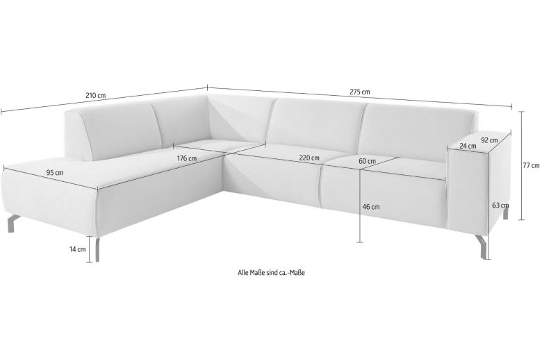 Corner sofa - Lorcan