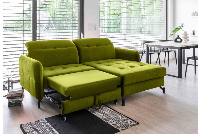 Угловой диван - Lorelle (Pаскладной с ящиком для белья) Угловой диван - Lorelle (Pаскладной с ящиком для белья)