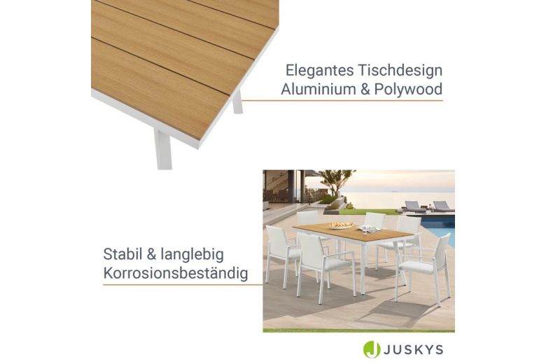 Outdoor Dining Set - Maui (aluminium)