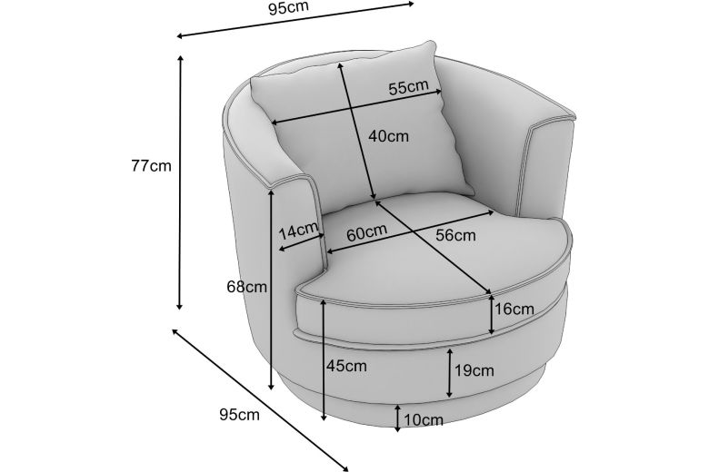 Креслo - Maisie Love Chair
