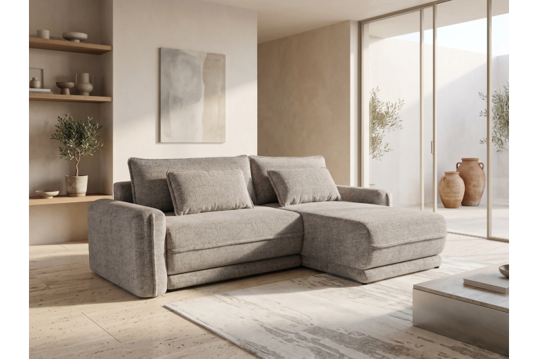 Corner sofa - Masivo (Pull-out bed with storage box)