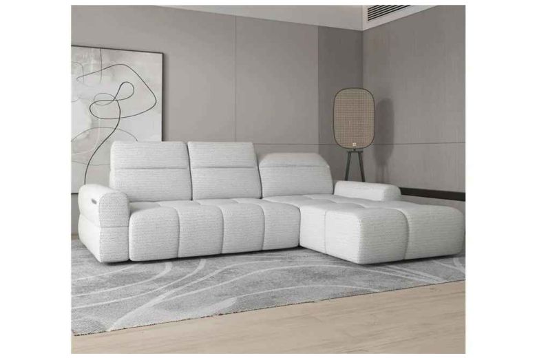 Corner sofa - Mateo (Pull-out bed with storage box)