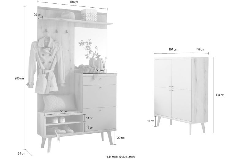 Entrance hall unit - Mavas