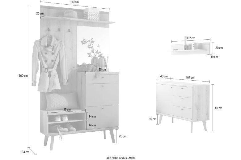 Entrance hall unit - Mavas