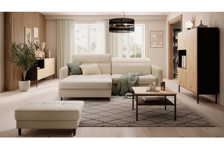 Corner sofa - Gomsi (Pull-out with storage box)