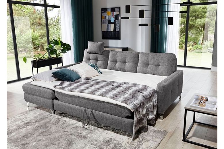 Corner sofa - Nawe (Pull-out with storage box)