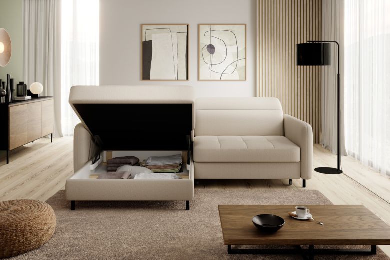 Corner sofa - Gomsi (Pull-out with storage box)