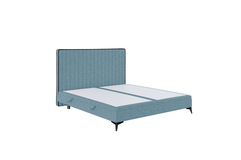 Upholstered bed - Ars (With storage box)