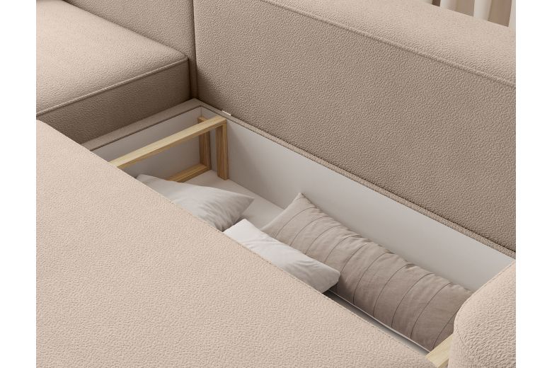 Corner sofa - Aurumn (Pull-out with storage box) Corner sofa - Aurumn (Pull-out with storage box)