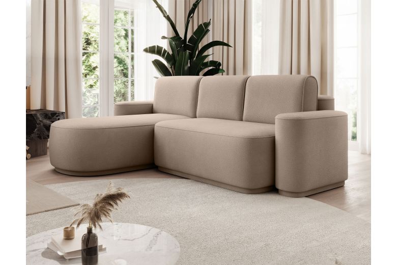 Corner sofa - Aurumn (Pull-out with storage box) Corner sofa - Aurumn (Pull-out with storage box)