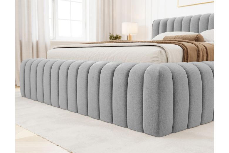 Upholstered bed - Carilla (With storage box) Upholstered bed - Carilla (With storage box)