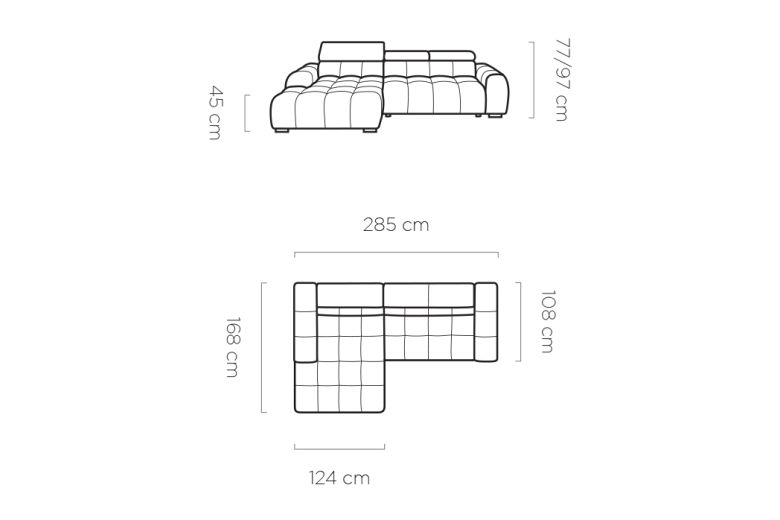 Corner sofa - Bull
