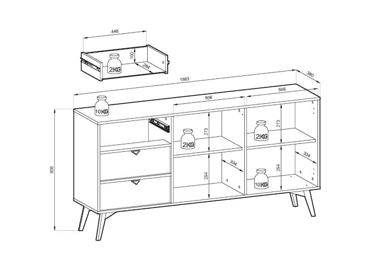 Sideboard - Forest KSZ158