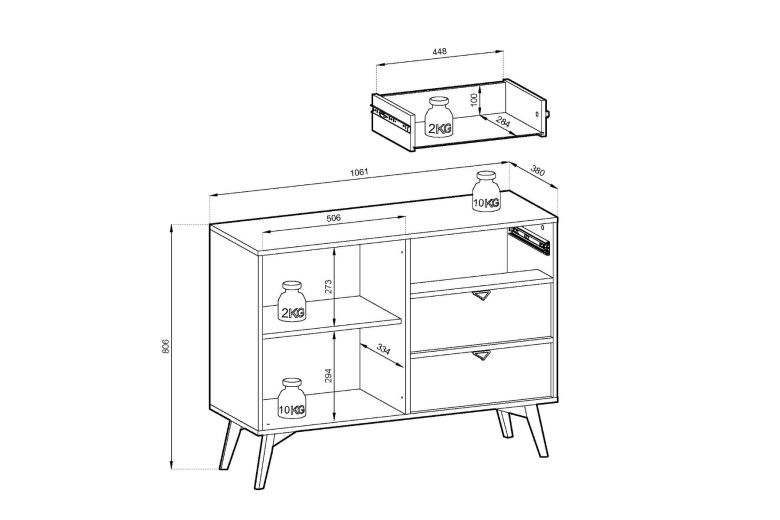 Sideboard - Forest KSZD106