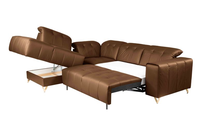 Ecksofa XL - Gava (Pull-out with storage box)