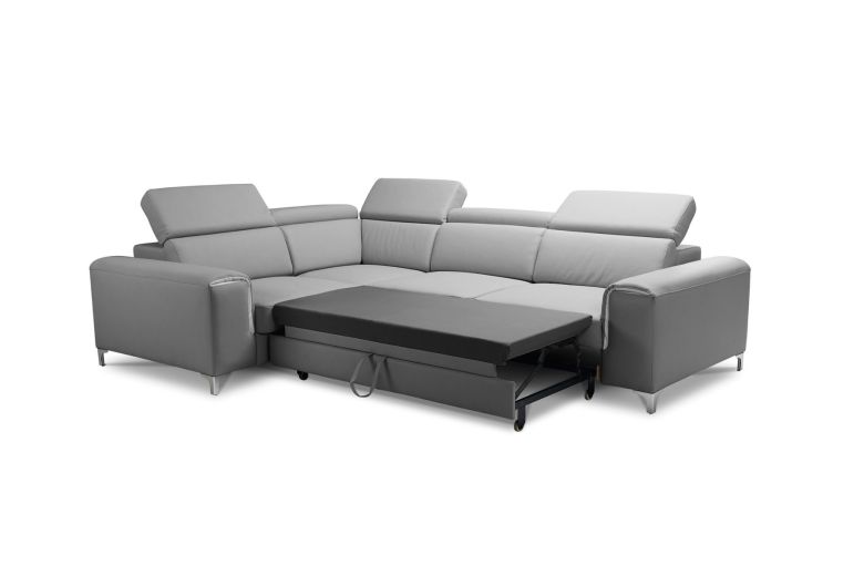Ecksofa XL - Genova (Pull-out with storage box)