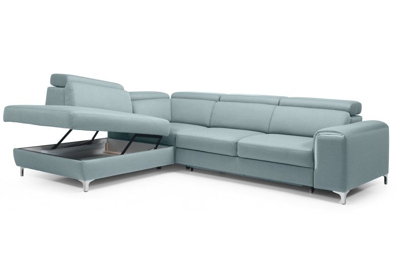 Corner sofa XL - Genova Maxi (Pull-out with storage box)