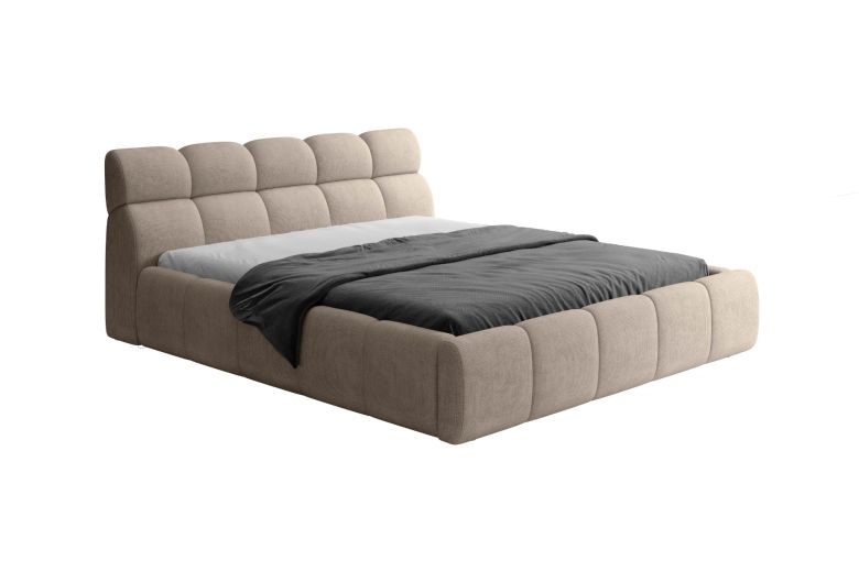 Upholstered bed - Giulia (With storage box)