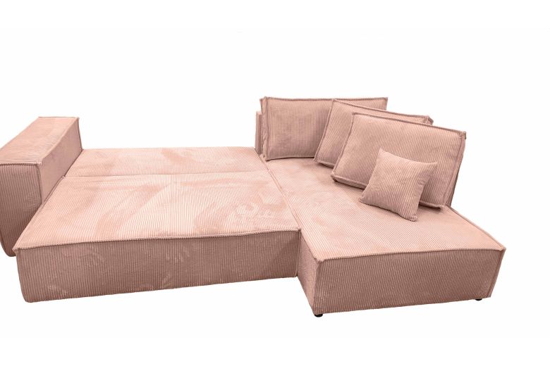 Corner sofa - Ivo (Pull-out bed with storage box)