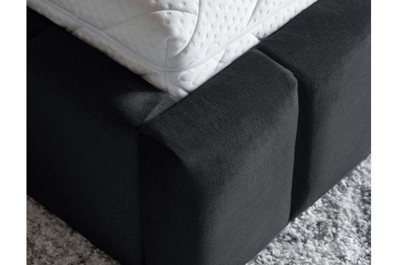 Upholstered bed - Lami (With storage box)