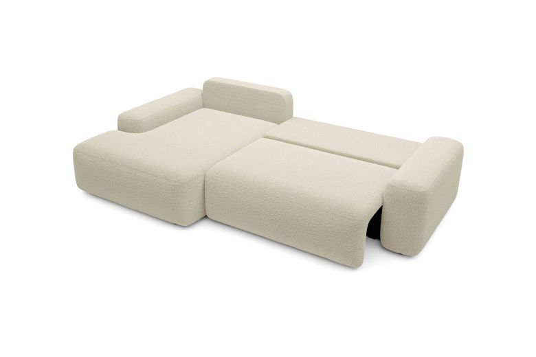 Угловой диван - Loop (Pаскладной с ящиком для белья)