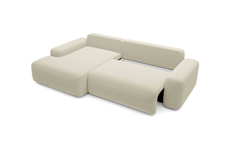 Угловой диван - Loop (Pаскладной с ящиком для белья)