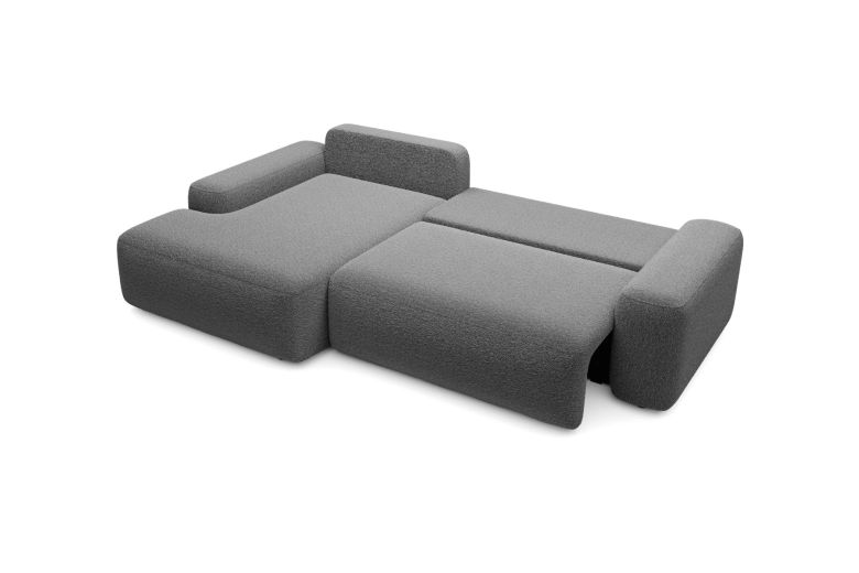 Corner sofa - Loop (Pull-out with storage box)