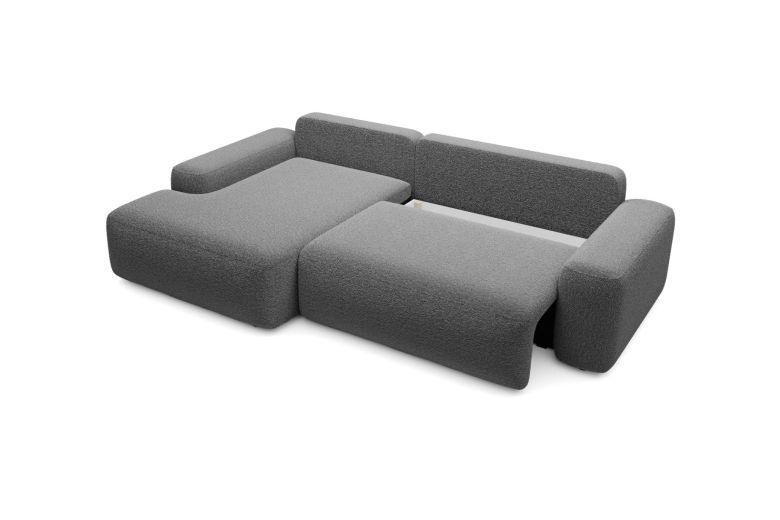 Corner sofa - Loop (Pull-out with storage box)
