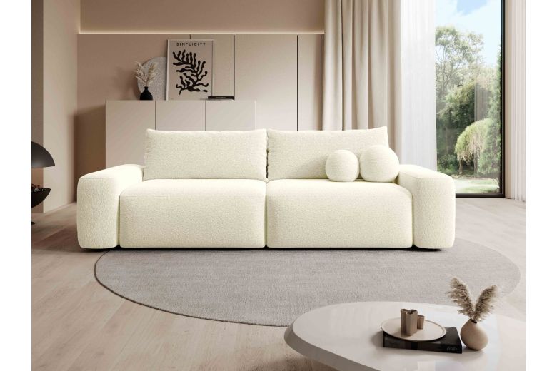 3 seat sofa - Loop (Pull-out with storage box)
