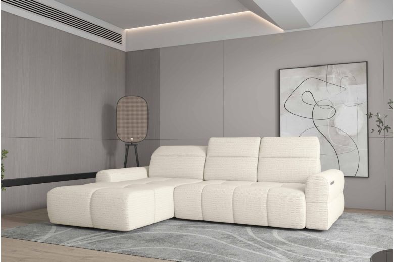Corner sofa - Mateo (Pull-out with storage box)