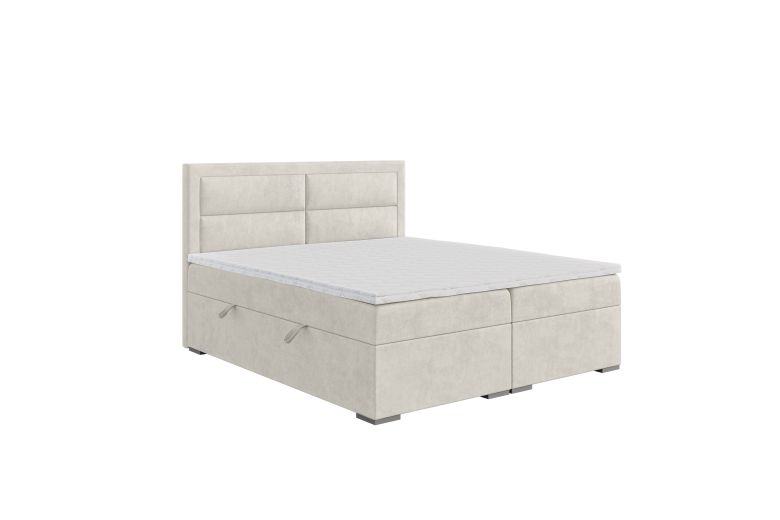 Upholstered bed 200x200 - Merida (With storage box)