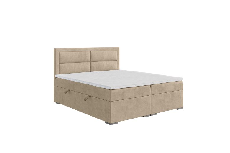 Upholstered bed 180x200 - Merida (With storage box)