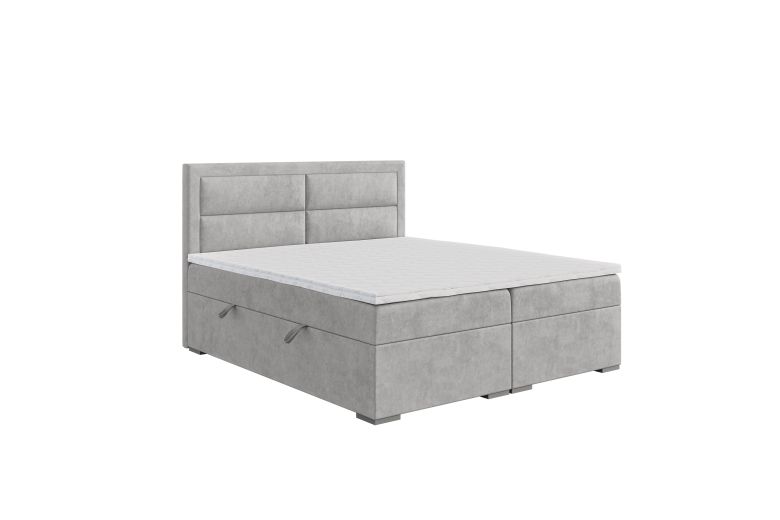 Upholstered bed 160x200 - Merida (With storage box)