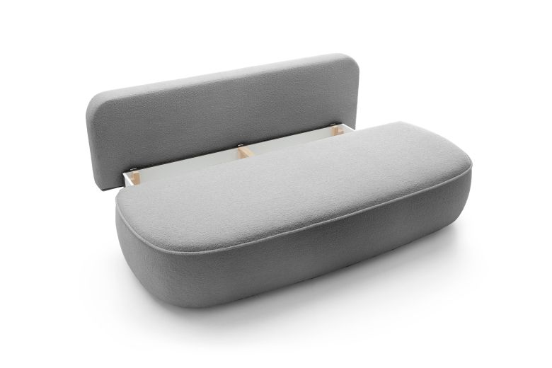 Τριθέσιος καναπές - Molly (Συρόμενο με κουτί αποθήκευσης)