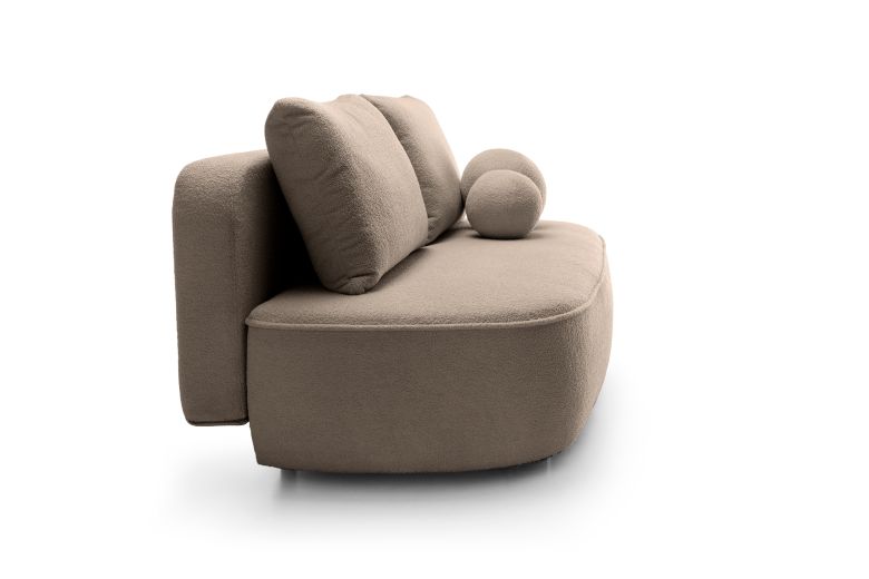 Τριθέσιος καναπές - Molly (Συρόμενο με κουτί αποθήκευσης)