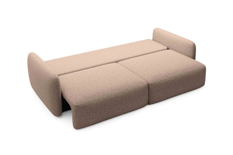 Τριθέσιος καναπές - Mossa (Συρόμενο με κουτί αποθήκευσης)
