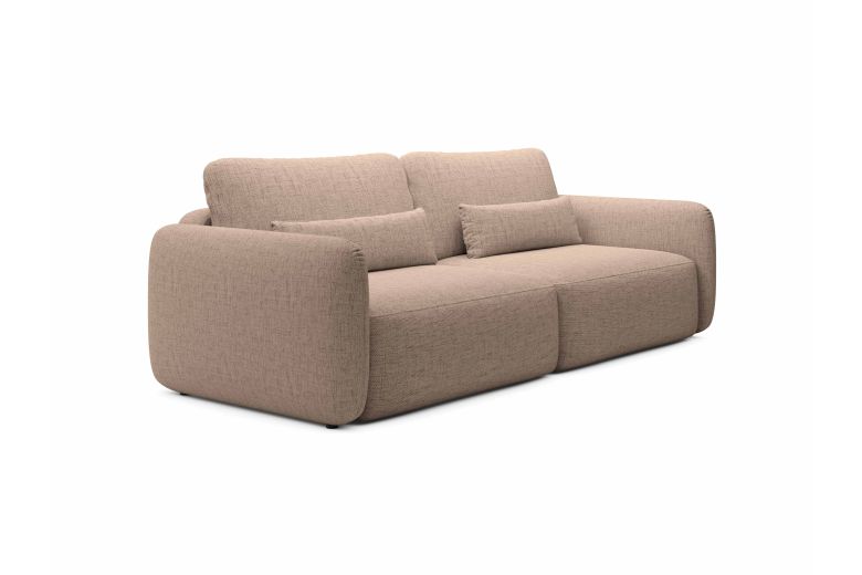 Τριθέσιος καναπές - Mossa (Συρόμενο με κουτί αποθήκευσης)