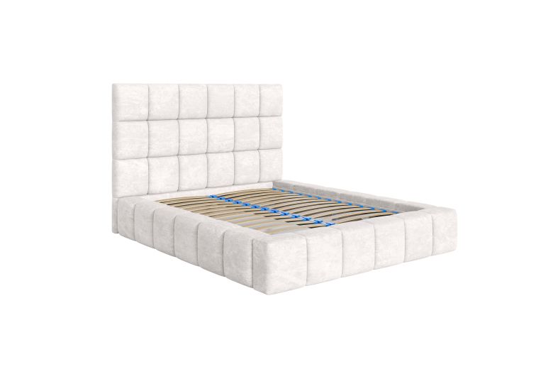 Upholstered bed 160x200 - Ozan (With storage box)